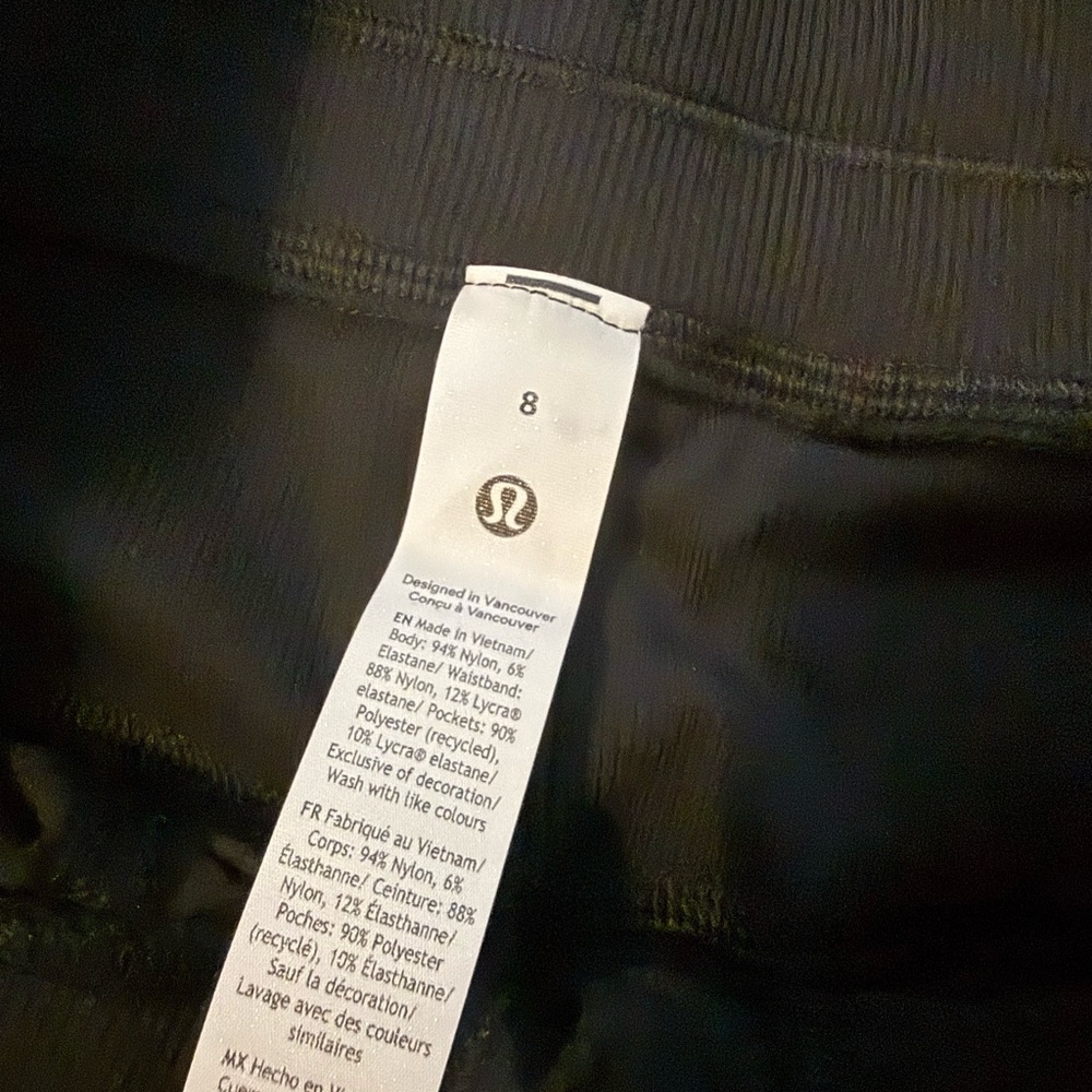 Lululemon Dance Studio Mid-Rise Pants - Regular (Black)